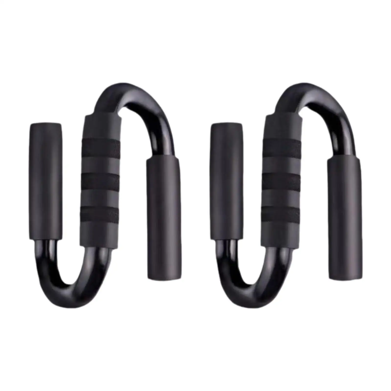2Pcs Push up Bar Pushup Racks Planks Calisthenics Metal Foam Grips Push up Handles for Muscle Training Travel Home Workout