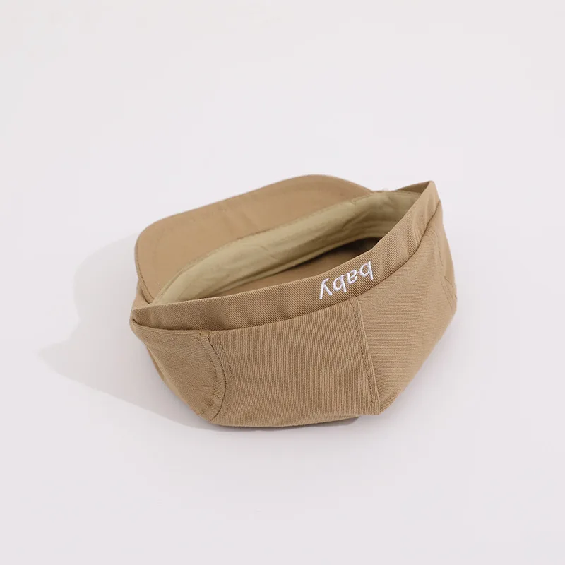 Korean style baby boys fashion letters embroidery peaked cap Kids casual Hats