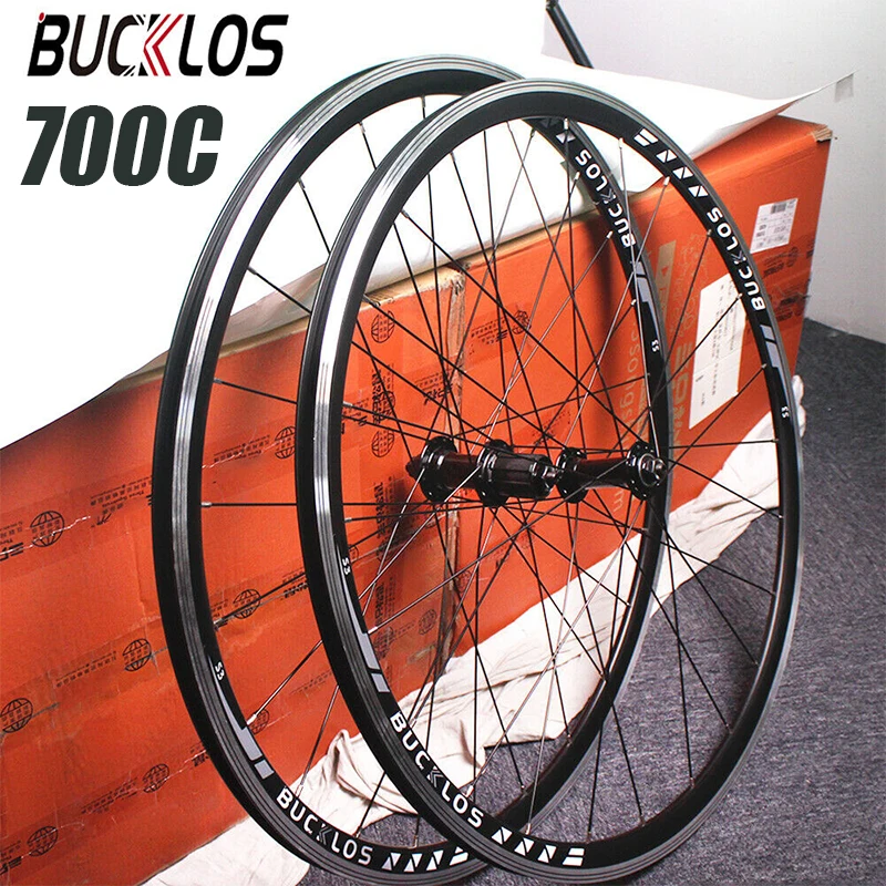 Rear 700C Bicycle Wheelset Seal Bearing 