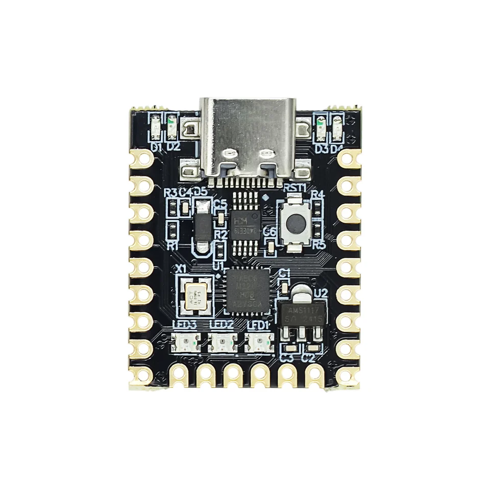 Lot De 5 Cartes Arduino Nano - Microcontrôleur CH340 - 16MHz, 328P - Compatible IDE - Avec Câbles USB-C