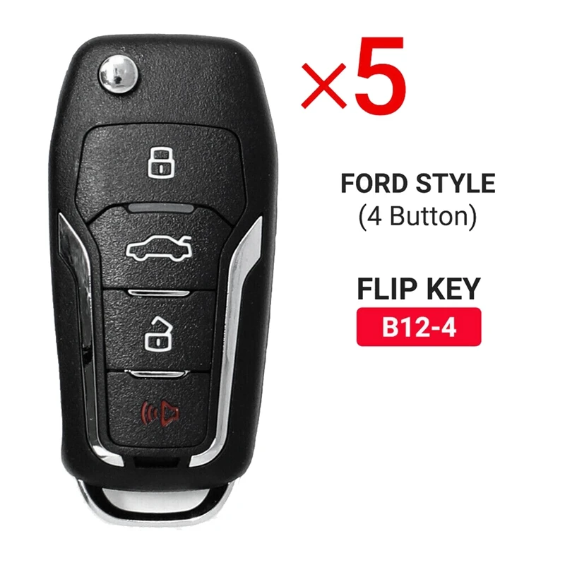 

KEYDIY B Series B12-4 4 Universal KD Remote Key Remote Key For KD200 KD900 KD900+ URG200 KD-X2 Mini KD For Ford