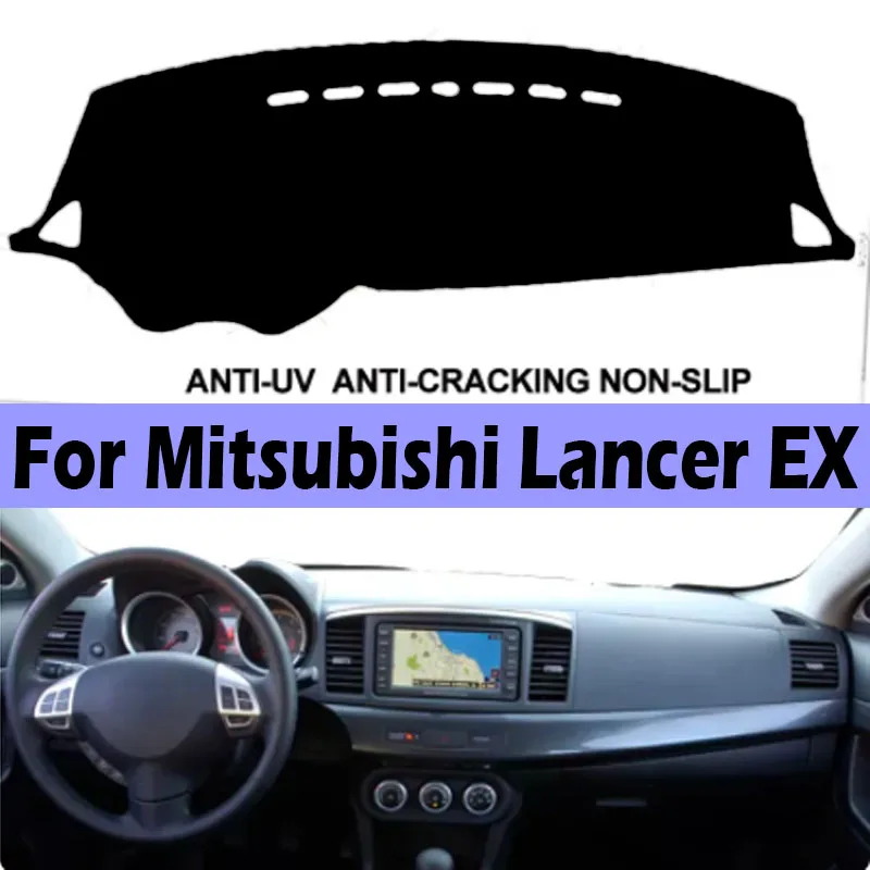 

Чехол для приборной панели автомобиля Mitsubishi Lancer EX 2008 2009 2010 2011 2012 - 2015 2016 2017, коврик для приборной панели, Солнцезащитный ковер
