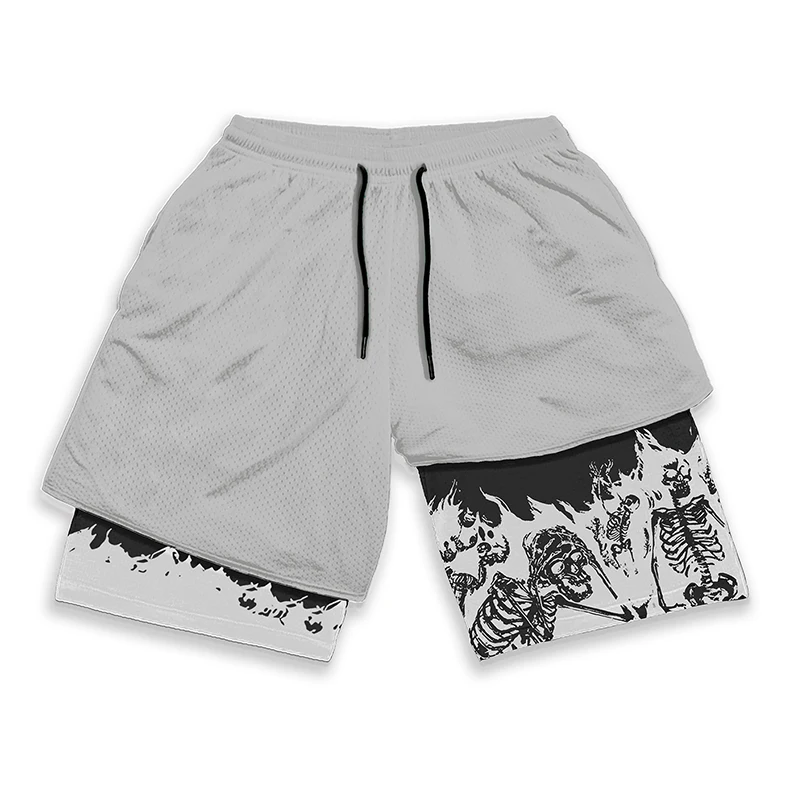 パンツ Yuhigowa2025ss Monochrome dot shorts パンツ