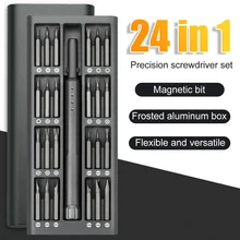 

2022 Sell New Arrival Precision Screwdriver Set, Magnetic Driver Kit, 25 in 1 S2 Steel Screwdriver Kit with 24 High-Precis