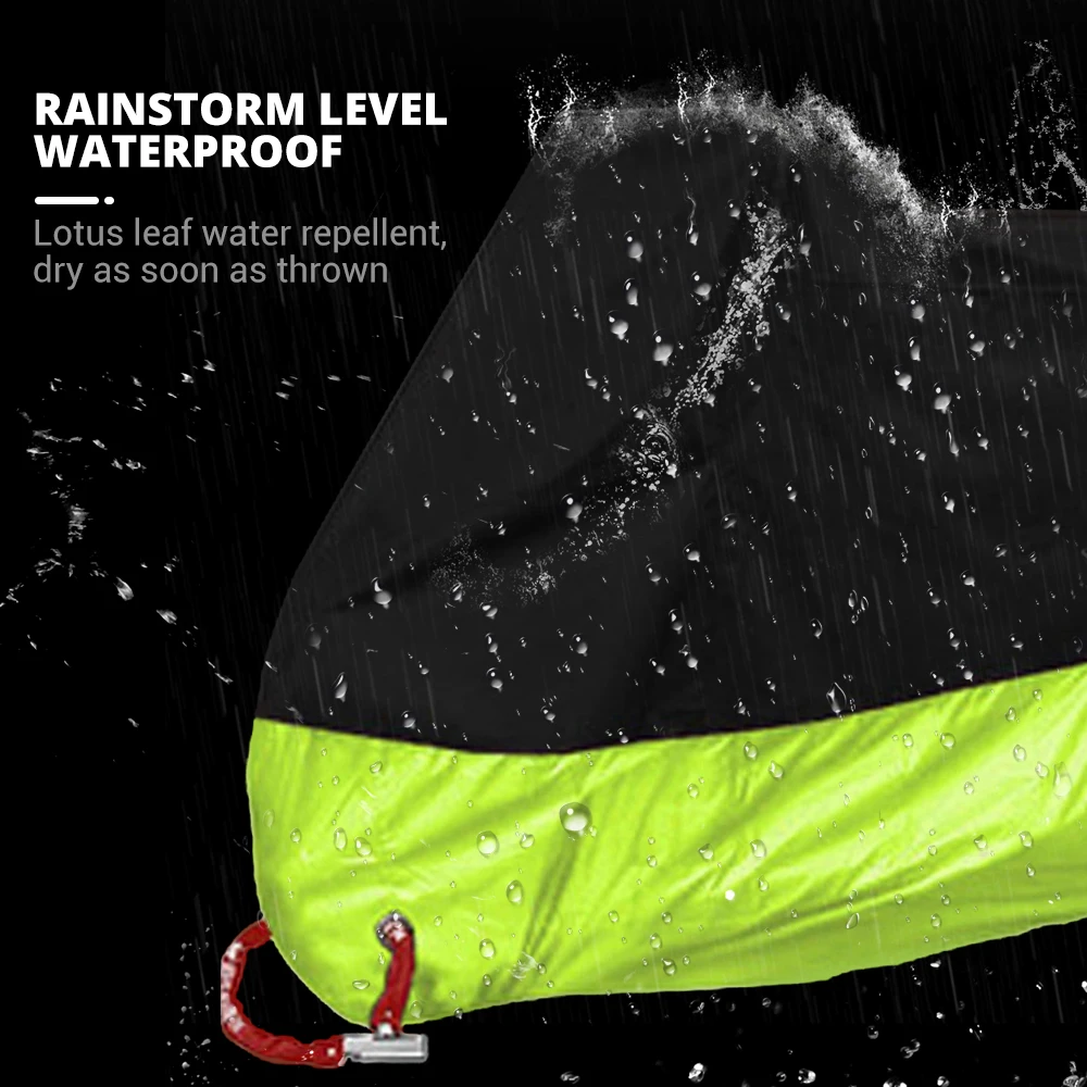All-Season Waterproof & UV Protective Motorcycle Cover - Durable Indoor/Outdoor Rain & Dust Shield