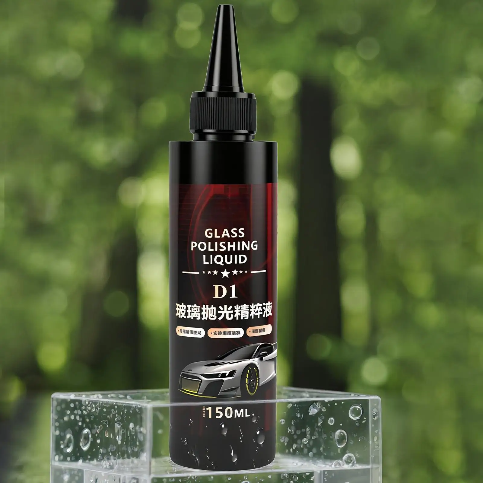 Car Glass Polishing Liquid Windshield Scratch Remover Long-Lasting Polish Cleaner Window Oil Film Remover Cleaning Agent