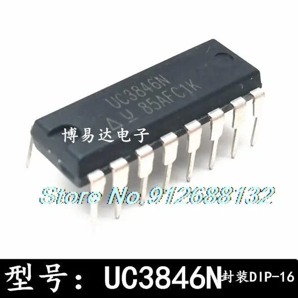 

20 шт./партия UC3846N DIP-16 DC UC3846 Новый IC чип