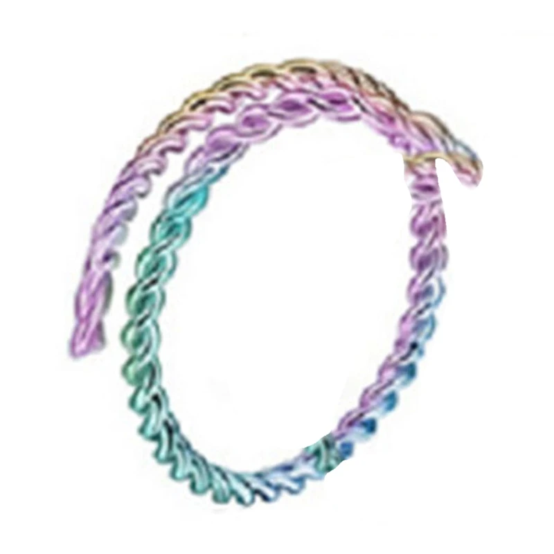 

C-Shape Double Nose Hoop Ring for Single Piercing Nose Hoop Twist Nose Ring Hoop