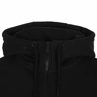 Ensemble de sport décontracté pour homme, veste isolante à logo Nike et pantalon doublé en polaire uni, noir_623451-010 2
