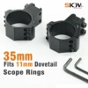 Skwoptics-Scope Rings, Dovetail Riflescope Mount, 35mm, 11mm, A Pair of Dovetail, 2