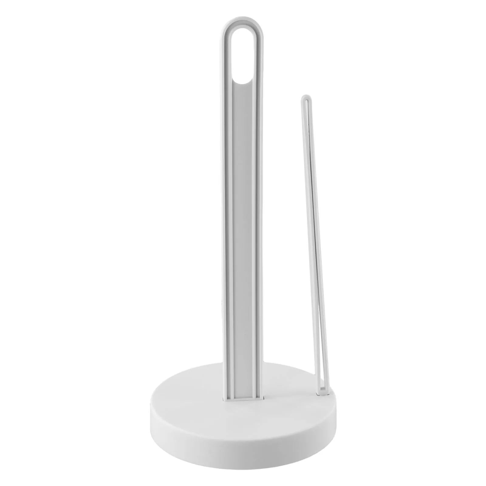 Description Picture 4 of item1pc Kitchen Roll Paper Towel Holder Tissue Stand Napkins Rack Portable Widened Top Suction Cups Home Kitchen Decoration Storage