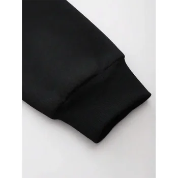 سترة بغطاء للرأس للرجال مطبوعة برسوم الرسوم المتحركة لعام 2025 سترة فضفاضة من الصوف المألوف بغطاء للرأس يومي أساسي بقلنسوة عالية الجودة 6