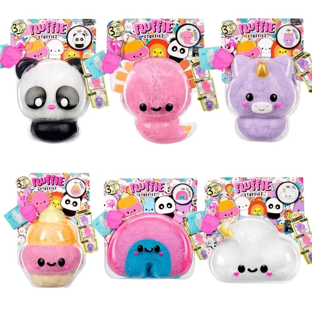 Fluffie Stuffiez Small Collection Plush Toys - Panda - Suprise