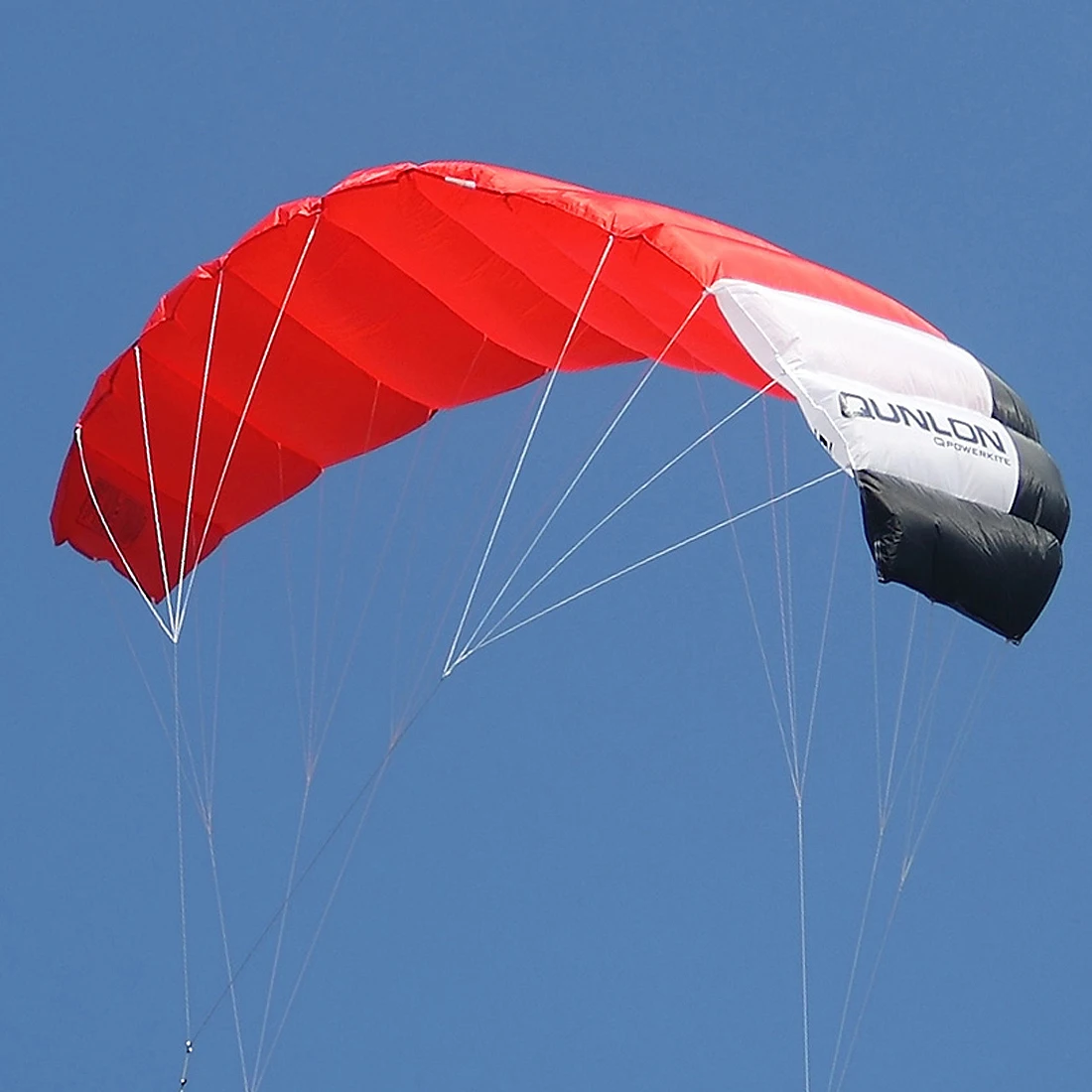2~3sqm Triple Line Power Traction Kite 3x20mx390lb Flying Lines Control Bar Professional Kitesurfing Kiteboarding Trainer Kite 4
