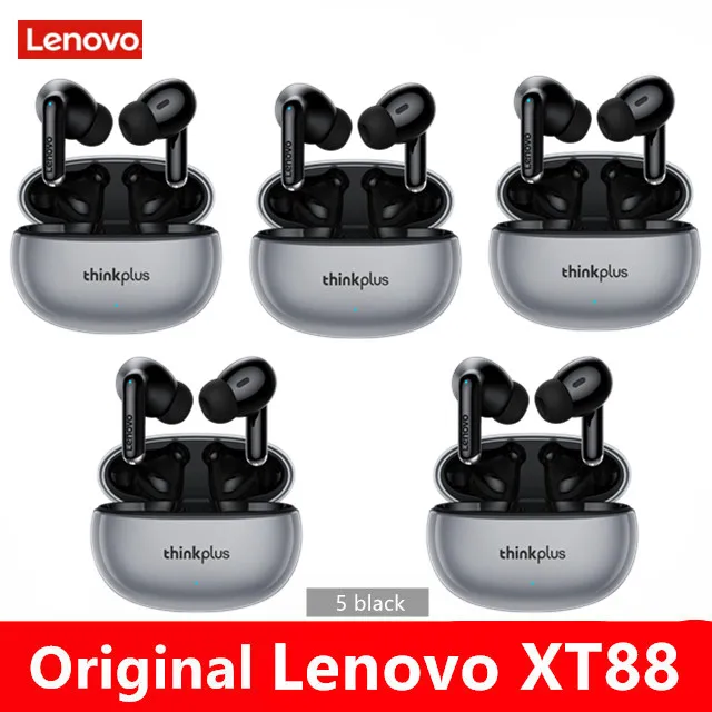 Nuevo Auriculares Inalámbricos Originales de Lenovo Xt88 Tws Bluetooth 5.3  Aurictos de Control de Ruido de Ruido de Mico Dual
