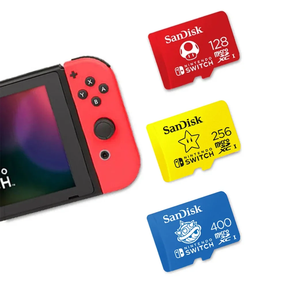 Sandisk-Speicher karte Microsdxc-Karte für Nintendo Switch 64GB 128GB 256GB  400GB 512GB TF-Karten bis zu MB/s Lese-Flash-Karte