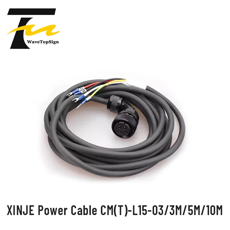 

XINJE Servo Motor Cable Power Cable CM(T)-L15-03 CM(T)-L15-05 CM(T)-L15-08 CM(T)-L15-10 for DS2/DS3/ DS3L Servo Driver