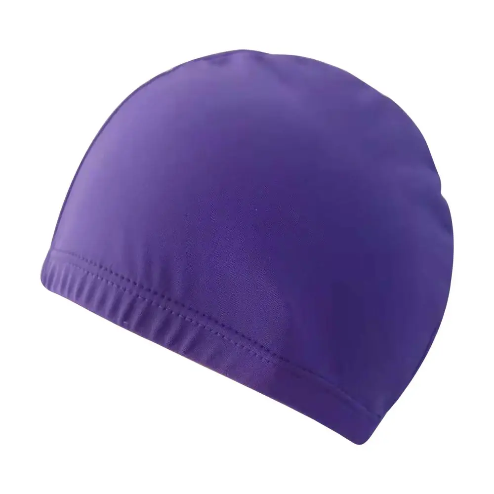 Swimming Caps For Men Women Elastic Nylon Ear Protection Long Hair Swimming Pool Hat Ultrathin Bathing Caps 3