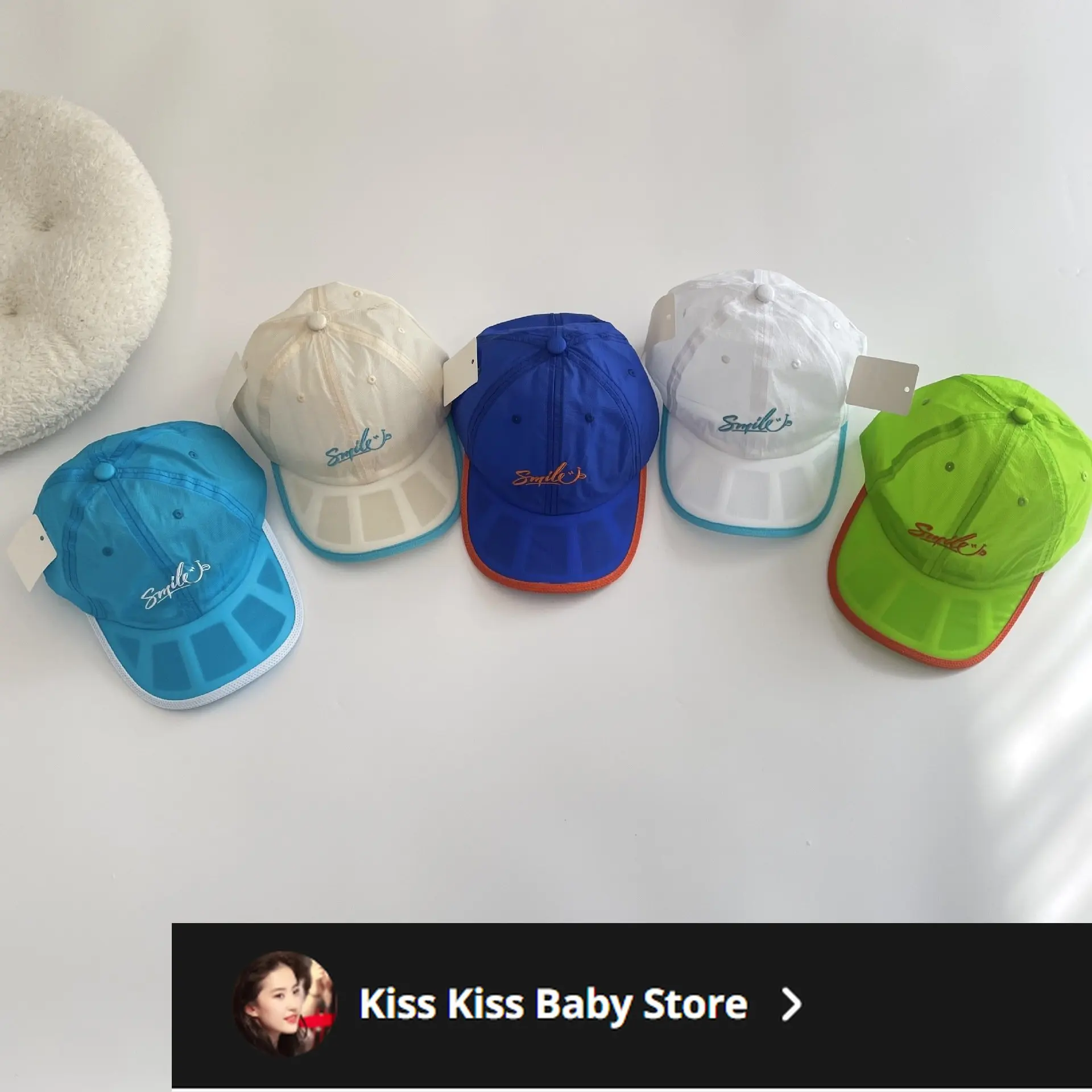 Summer Mesh Baby Baseball Caps Breathable Children Thin Quick-drying Cap Baby Caps For Boys Baby Girl Summer Hat For Kids