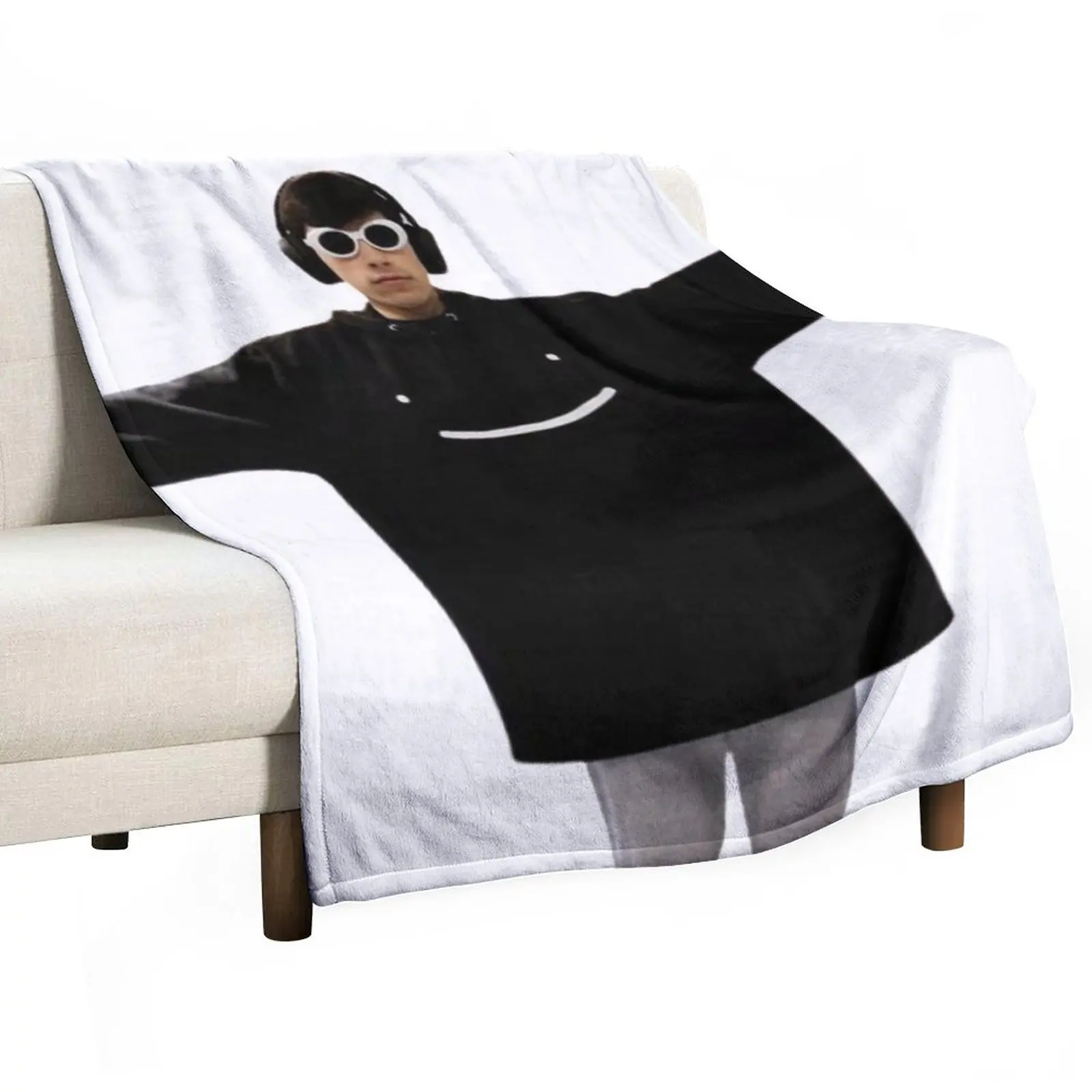 

GeorgeNotFound in dream's merch Throw Blanket Luxury St Blanket blankets and throws Winter bed blankets For Sofa Thin