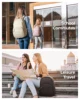 BAGSMART 15.6 Inch Laptop Backpack Waterproof Backpack for Women Fashion Bags for Teenage Girls Cute School Bag Large Female Bag 4