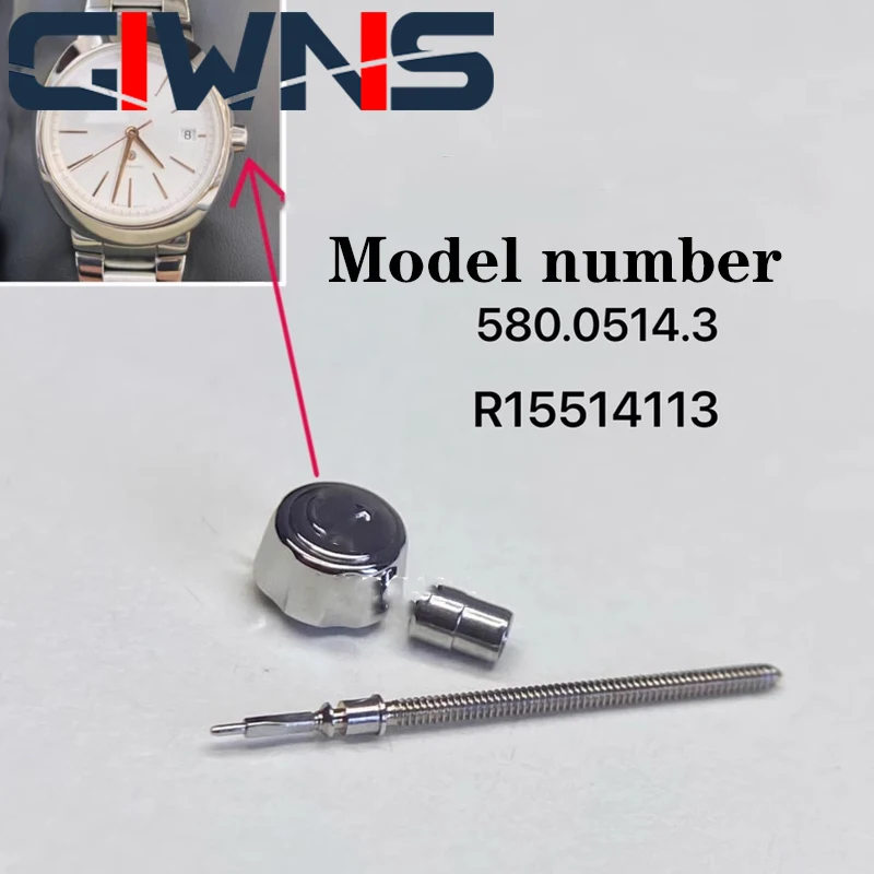 Accessori Corona Maniglia Orologio Per Rado D-Star 580.0514.3/R15514113