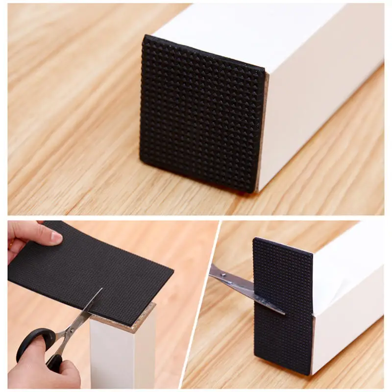 Self-Adhesive Anti-Slip Rubber Pads for Furniture Feet Protection