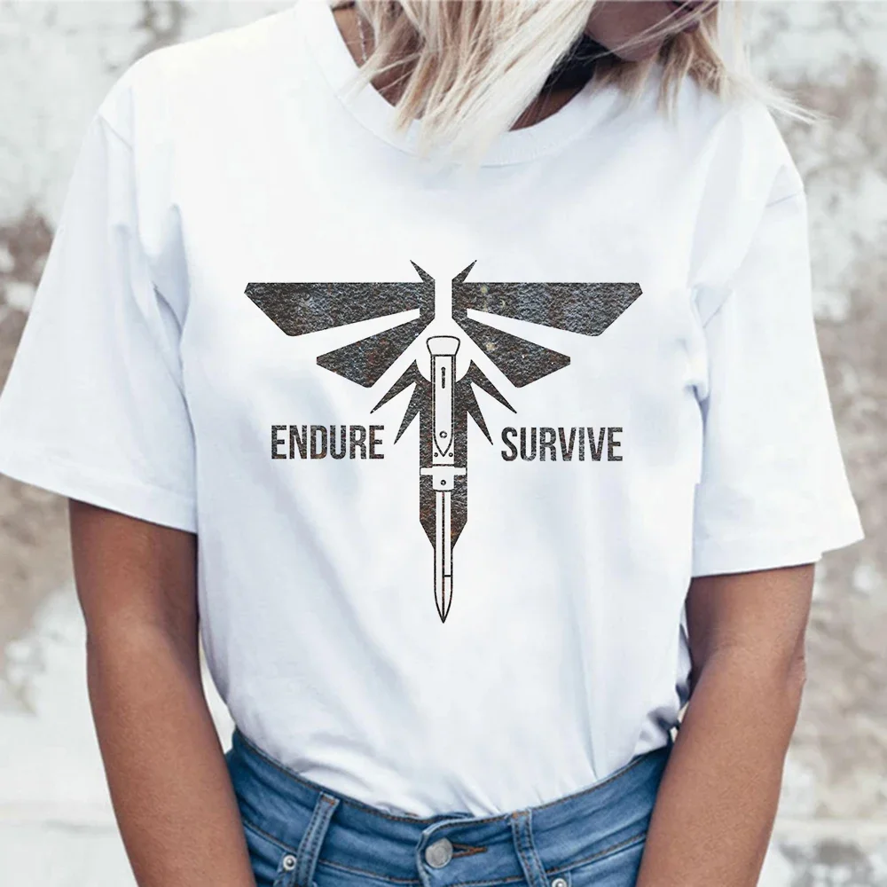 L'Ultimo Degli Stati Uniti Tshirt Donna Streetwear Designer Summer Top Girl Designer Clothes