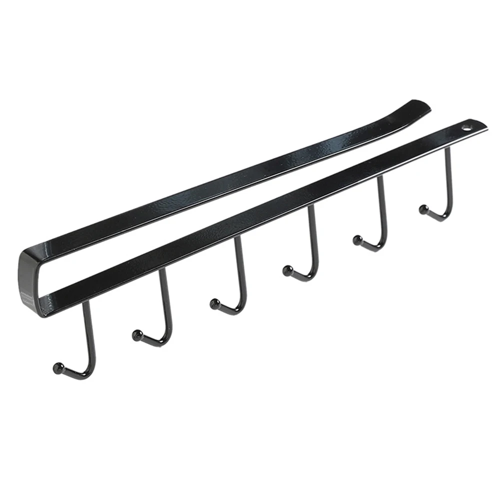Bag Hanger Storage Rack Long Row of Hooks Behind Door