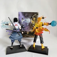 ⁦مجسم أنمي "ناروتو شيبودن" لشخصيتي ناروتو وساسكي | Naruto Shippuden "Naruto & Sasuke" Anime Figure⁩ - الصورة ⁦2⁩