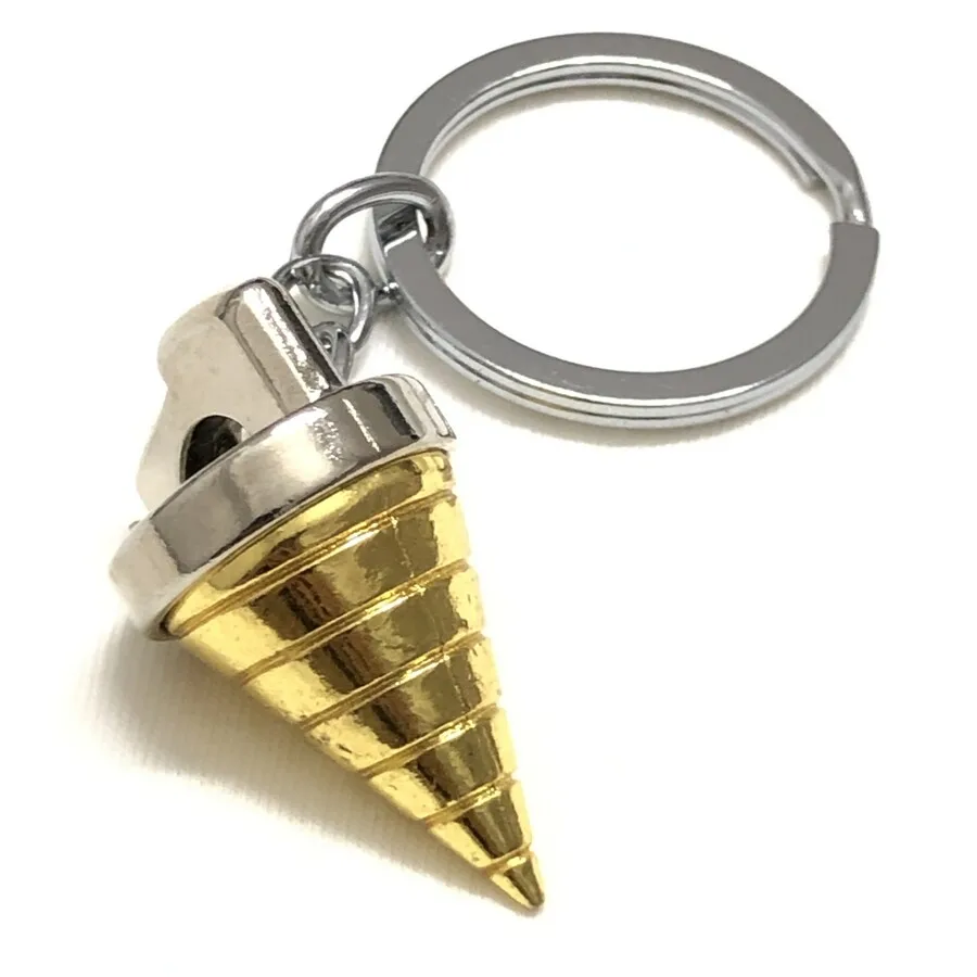 Anime Tengen Toppa Gurren Lagann Necklace Core Drill Pendant Keychain keyring Jewelry Cosplay Toy Birthday Women Men Gift 4
