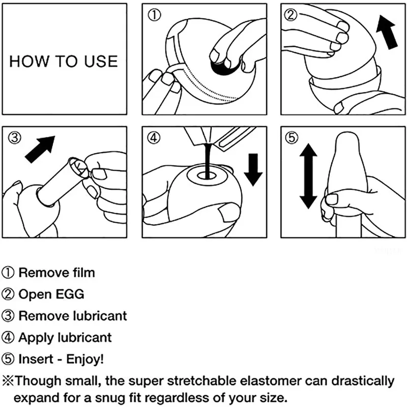 Male Masturbation Eggs Stimulating Penis Massager Silicone Stretchable Masturbator Sex Toys for Men Masturbation Cup
