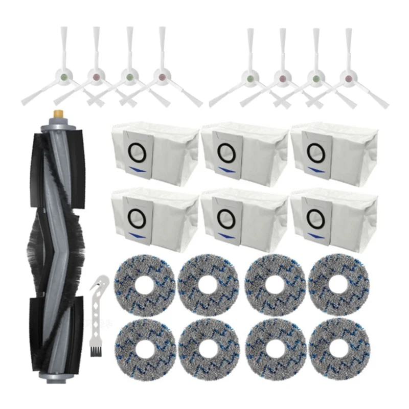 

Набор Аксессуаров Для Ecovacs Deebot T20/T20MAX/T20PRO/X1 OMNI/T10 Omni/Turbo Запчасти для робота-пылесоса, 24 шт.