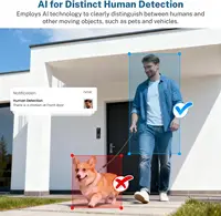 Wireless Video Doorbell Camera with Cloud Storage, Night Vision, Real-Time Alerts for Home Security - Image 3