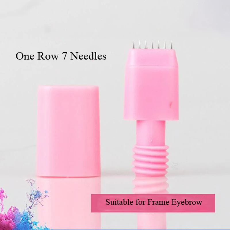 

2 Pair Scab-free Manual Pen Needle Microblading Permanent Makeup Tattoo Blade Light Oxygen Needle for Fog Eyebrow and Lip Supply