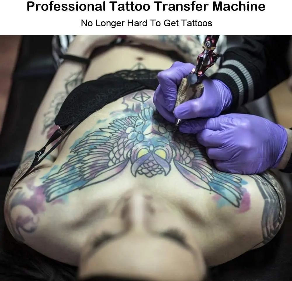 Professional Tattoo Transfer Machine Thermal Stencil Printer Tattoo Copy  with 10 piece Thermal Transfer Paper A5-A4 Size - AliExpress