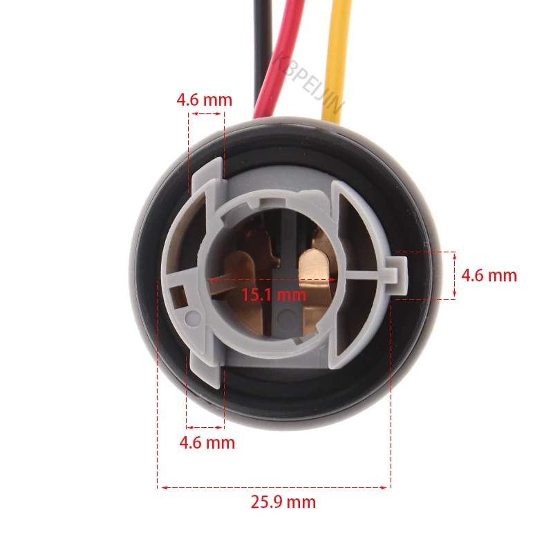 Portalampada Attacco T10 W5W | Per Lampadine LED Auto | Collegamento Cavo Luce Interna