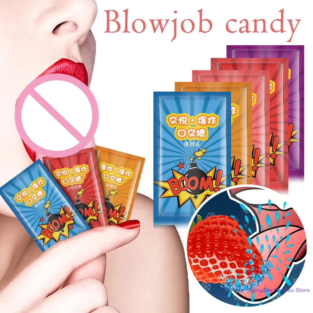 20PCS Oral Sex Toys for Men Women Enjoy Fire Ice Sensation Suck Blowjob Sucking Candy Taste Designed Flirting Adults Toys