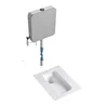 `Y Ultra-Thin Toilet Left Row Right Row Rear Row Wall Drainage 19 Squat Toilet With Urinal Potty Chair 1