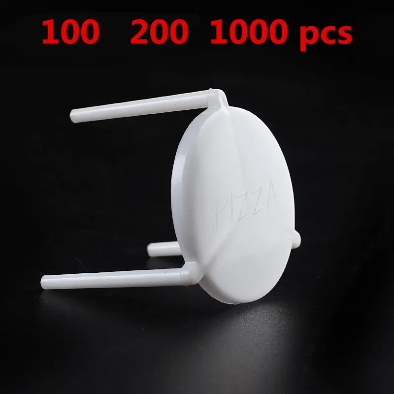 Disposable food grade hard plastic Pizza Box Holder Saver Tripod Box Steady Support pizza shelves rack cocina pizza saver stands