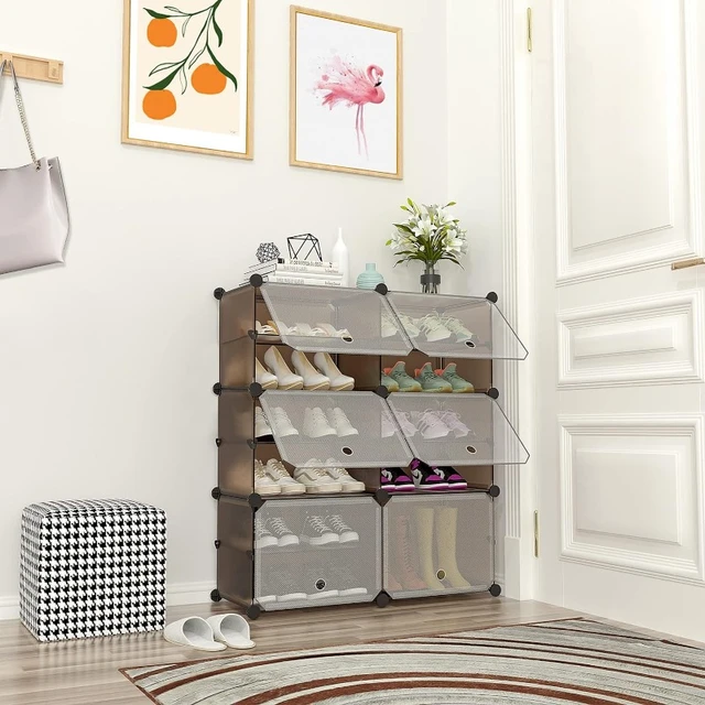 8-Tier Freestanding Shoe Rack