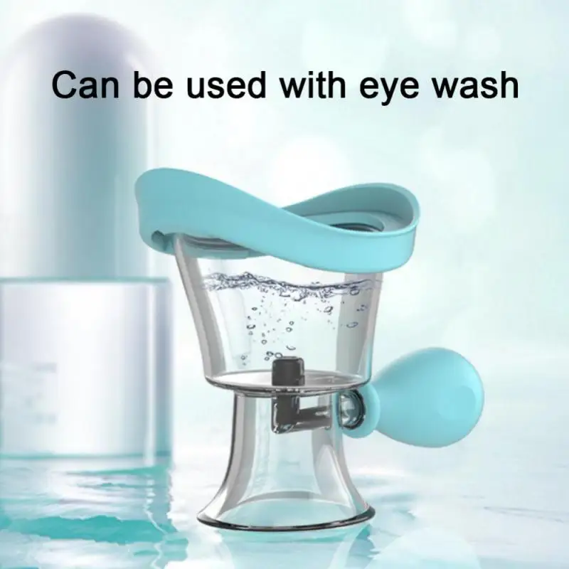 Resuable Silicone Eye Wash Cup Reusable Eye Cleaning Tool Soft Eyewash Cleaner Professional Eyewash Container Students Adult eyewash cup