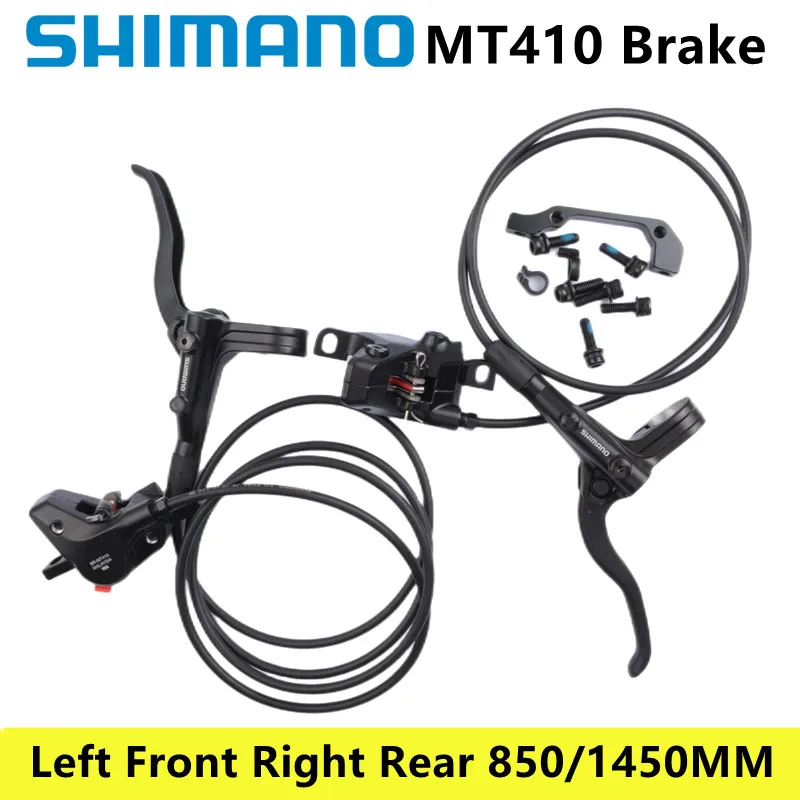 

Shimano MT400 MT501 Brake 2 Pistons MTB Hydraulic Disc Brake Left Front Right Rear 850MM 800MM 1450MM Split Brake Lever Original