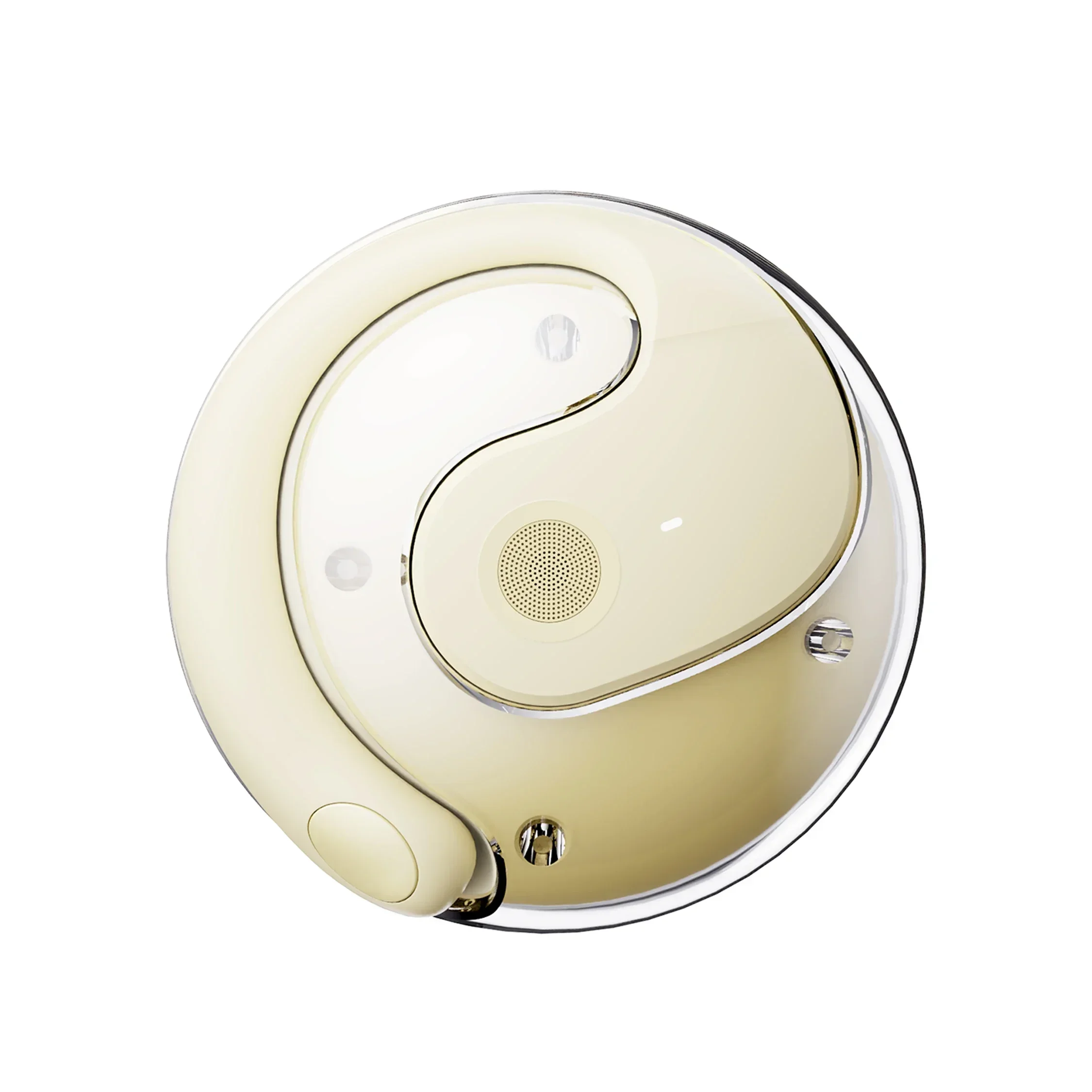 אוזניות אלחוטיות OWS Bluetooth עם מיקרופונים סאונד סטריאו HiFi אוזניות חכמות מגע ספורט אטומות למים לטלפון