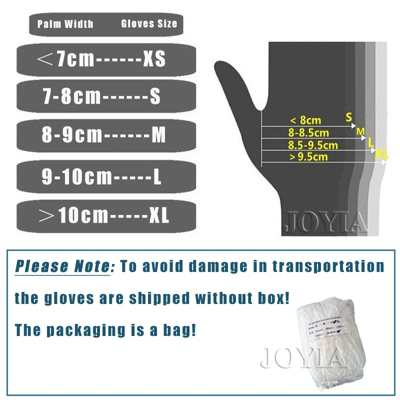 Disposable Gloves Vinyl Gloves Disposable 100 50 20 pcs Polyethylene Clear Examination PVC Powder Free Latex-Free Home Cleaning Gloves