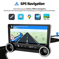 ESSGOO 10 "Android 14 autoradio pour Ford Transit personnalisé 2012-21 Carplay Android Auto GPS Navi FM WiFi BT RDS lien miroir 2