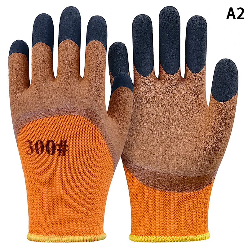 Winter Enhanced Velvet-Grip Anti-Slip Work Gloves