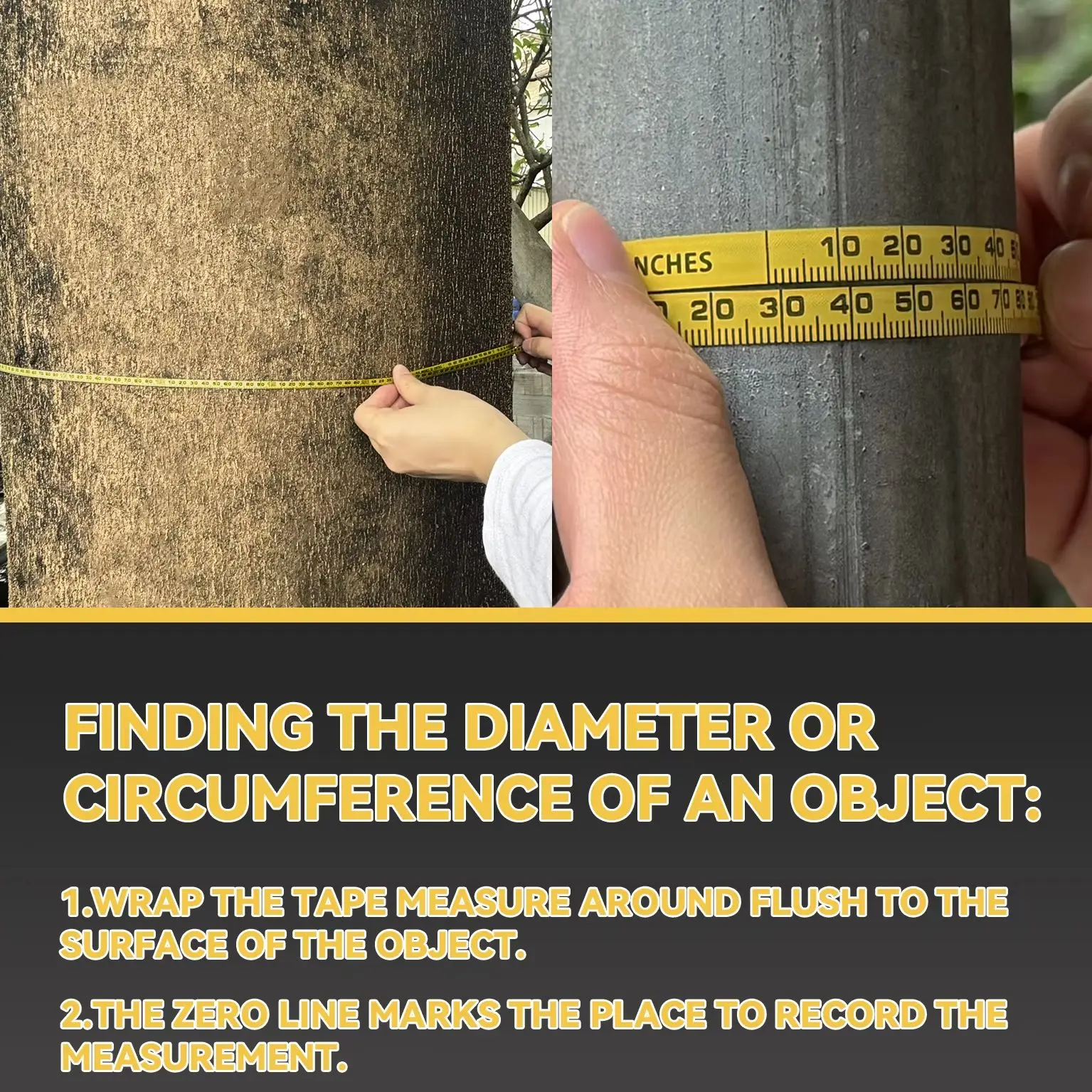 Stainless Steel Tape Measure Length and Diameter of Objects in Centimeters and Inches With Two Types tape measure measuring tape