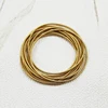 Metal Stainless Steel Waterproof Jewelry Unisex Gift Classic Guitar String Annular Charm Exquisite Spring Expandable Bracelets 6