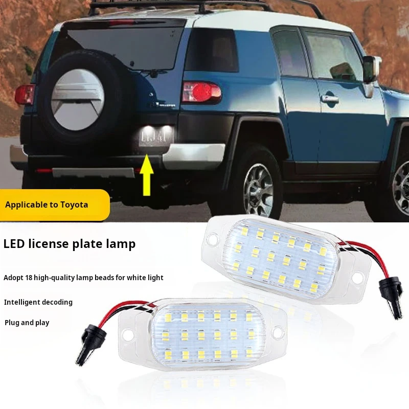 

Suitable For Toyota Prado Rear License Plate Light Lc150lc120lc95fj Middle East Dominator 4000 License Plate Light 2700